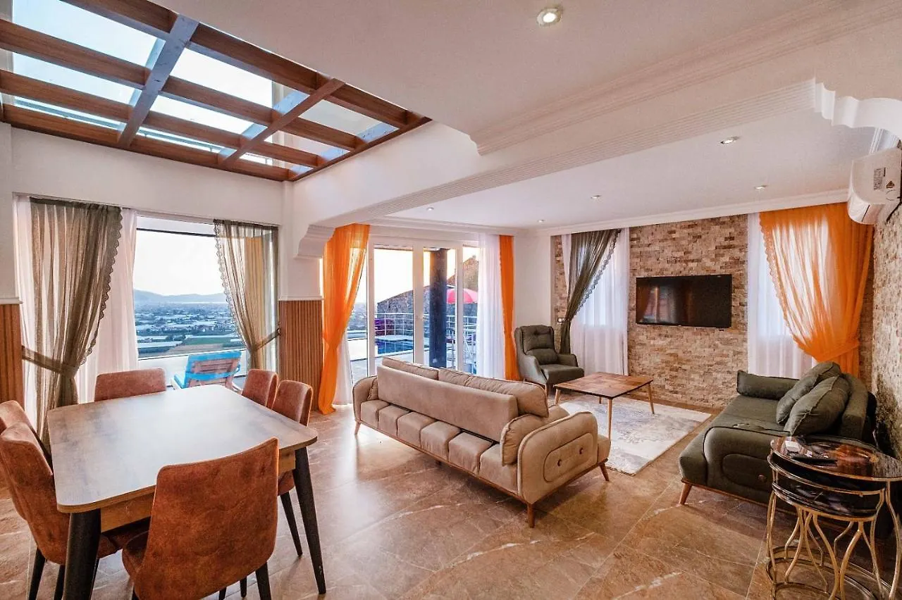Sessiz,Sakin, Huzurlu Jakuzi Ve Saunali Deniz,Doga Manzarali Muestakil Villa Fethiye